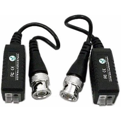 CCTV Single Channel Passive Video Balun - 1 Pair