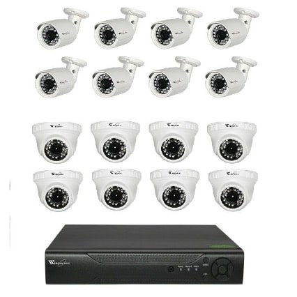 6TB HDD 16 Channel CCTV Camera Complete Security Surveillance Kit