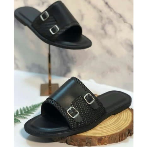 Realwon Male Cover Buckled Slides