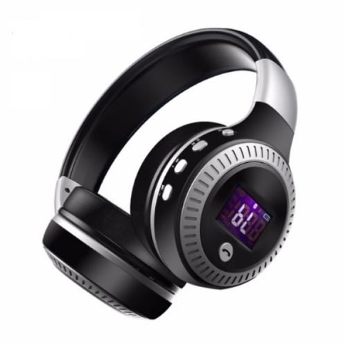 Wireless Bluetooth Headphone With Screen - B19