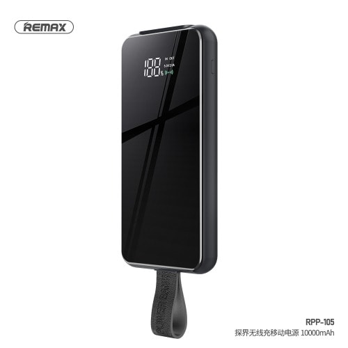 Wireless Power Bank For Mobile Phones 10000mah Rpp-105