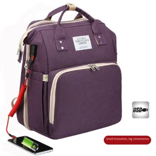 Portable Travelling Foldable Baby Bed And Diaper Bag