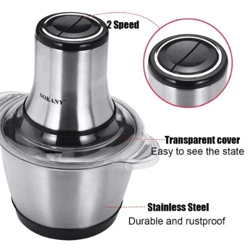 Pounder - 3l- 800w - Silver