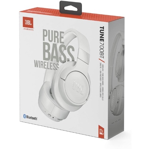 Tune 700BT - Wireless Over-Ear Headphones - White