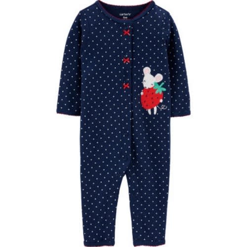 Mouse Sleepsuit - Blue