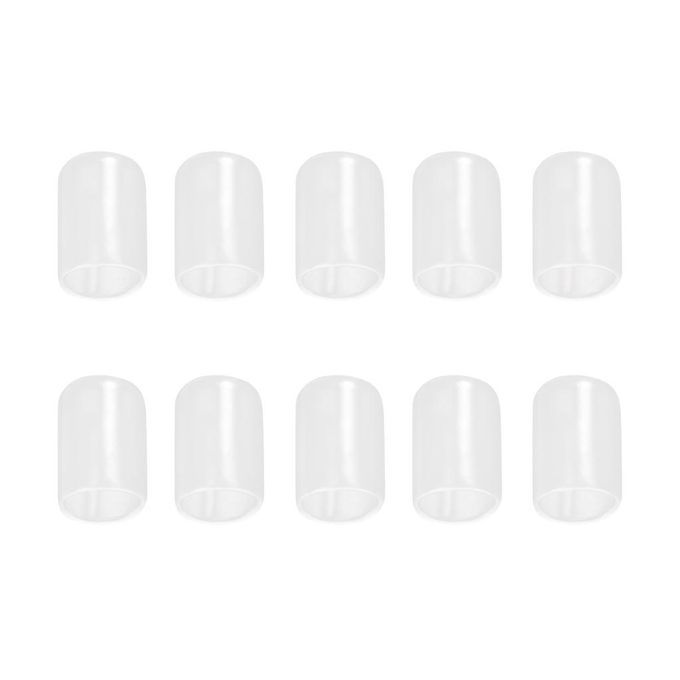 10Pcs Premium Silicone Billiard Stick Pool Tip Protector Dust