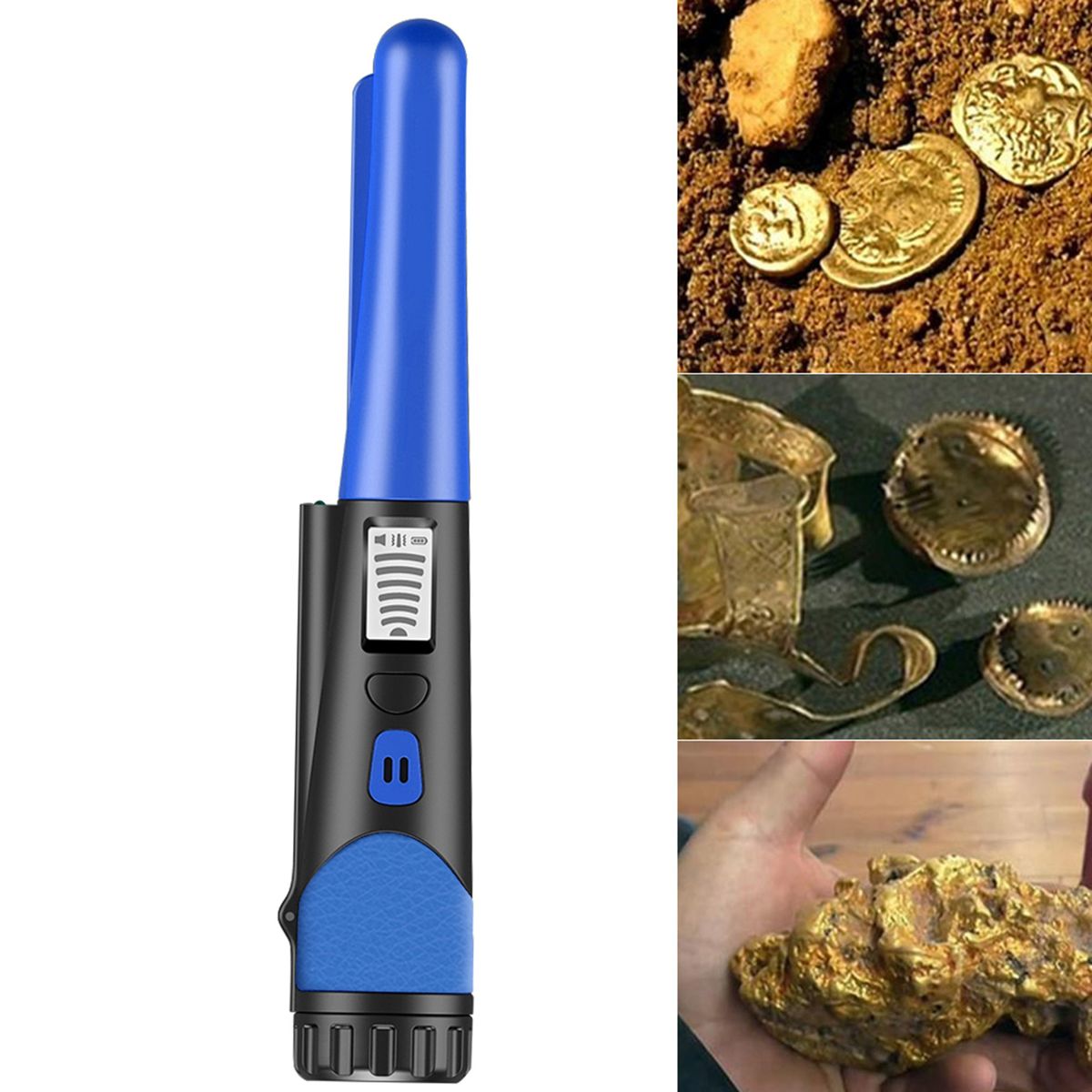 Handheld Metal Detector Positioning Rod Detector Metal