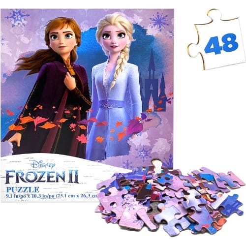 Disney Characters Puzzle For Kids - 48Pieces