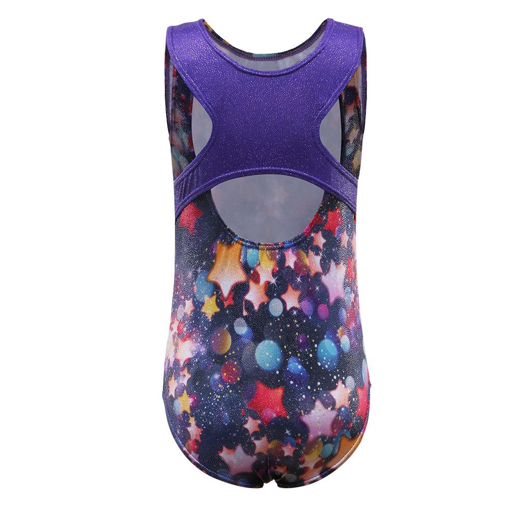 Cute Sleeveless Tank Leotards Gymnastic Leotards For Girls