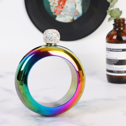 3.5oz Bracelet Flask 0.6 Thick HIP FLASK-Colorful