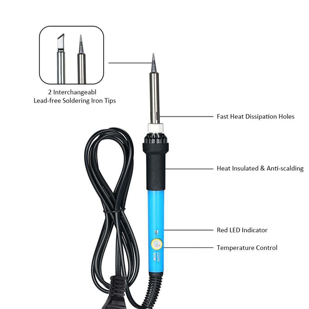 858D 700W High Quality Soldering Station LED Digital Solder
