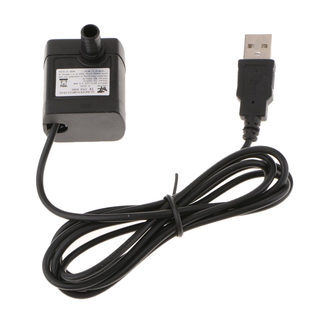 Mini Submersible Solar Water Pump DC Motor Fountain Pump 5V DC USB