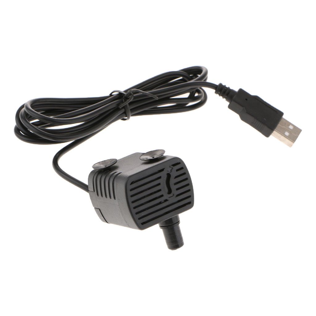 Mini Submersible Solar Water Pump DC Motor Fountain Pump 5V DC USB