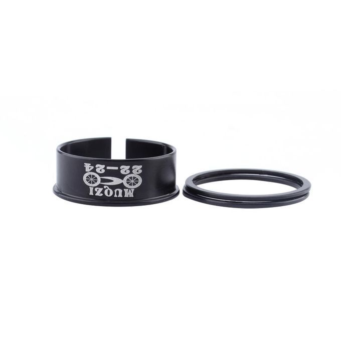 Mountain Bike Bicycle Bottom Bracket Conversion Set BB Axis Black