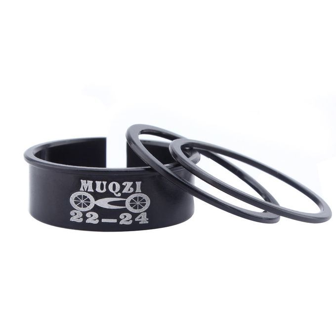Mountain Bike Bicycle Bottom Bracket Conversion Set BB Axis Black