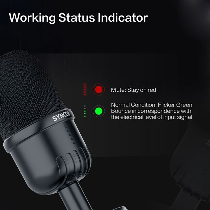 SYNCO CMic-V1M Desktop USB Condenser Microphone Mic