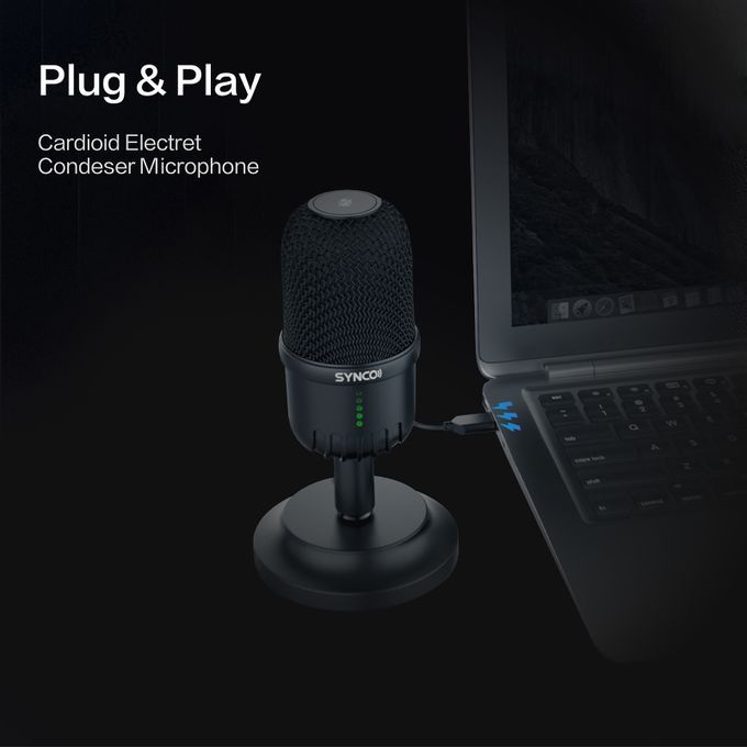 SYNCO CMic-V1M Desktop USB Condenser Microphone Mic