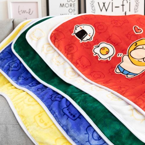100*70CM Warm Flannel Pet Dog Cat Pad Blanket Warming  [Red]
