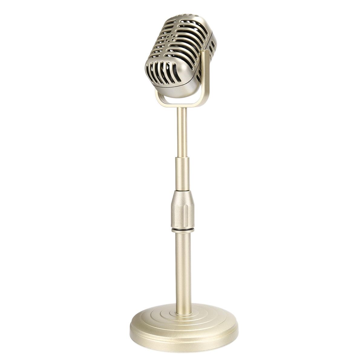 Vintage Desktop Microphone Prop Model with