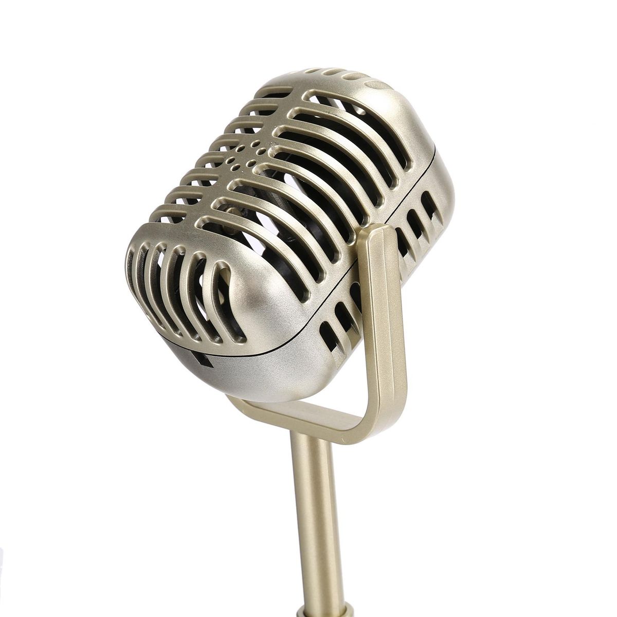 Vintage Desktop Microphone Prop Model with