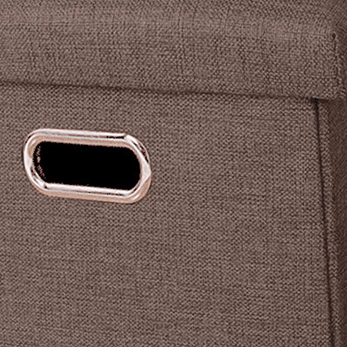 Storage Ottoman Collapsible Sofa Bench Furniture For Kids Room Brown