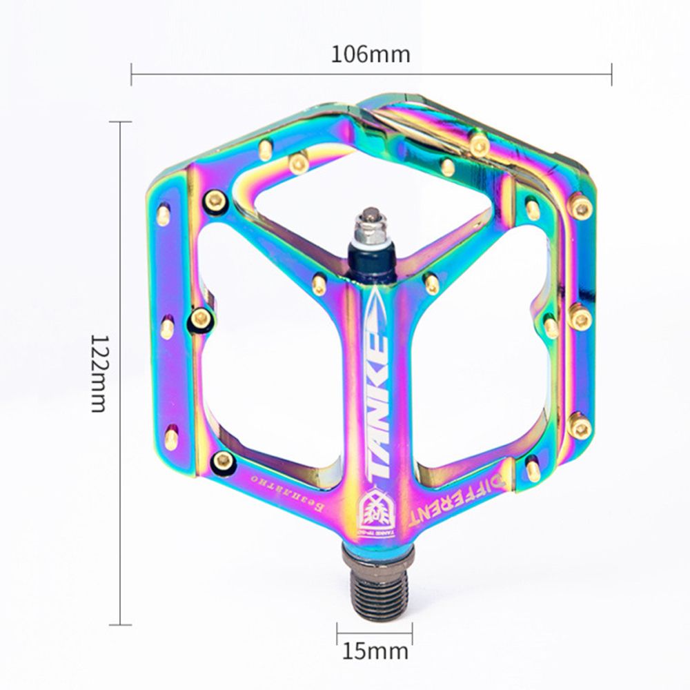 Bicycle Pedals Colorful Cycling Road Bike Pedals Non-slip