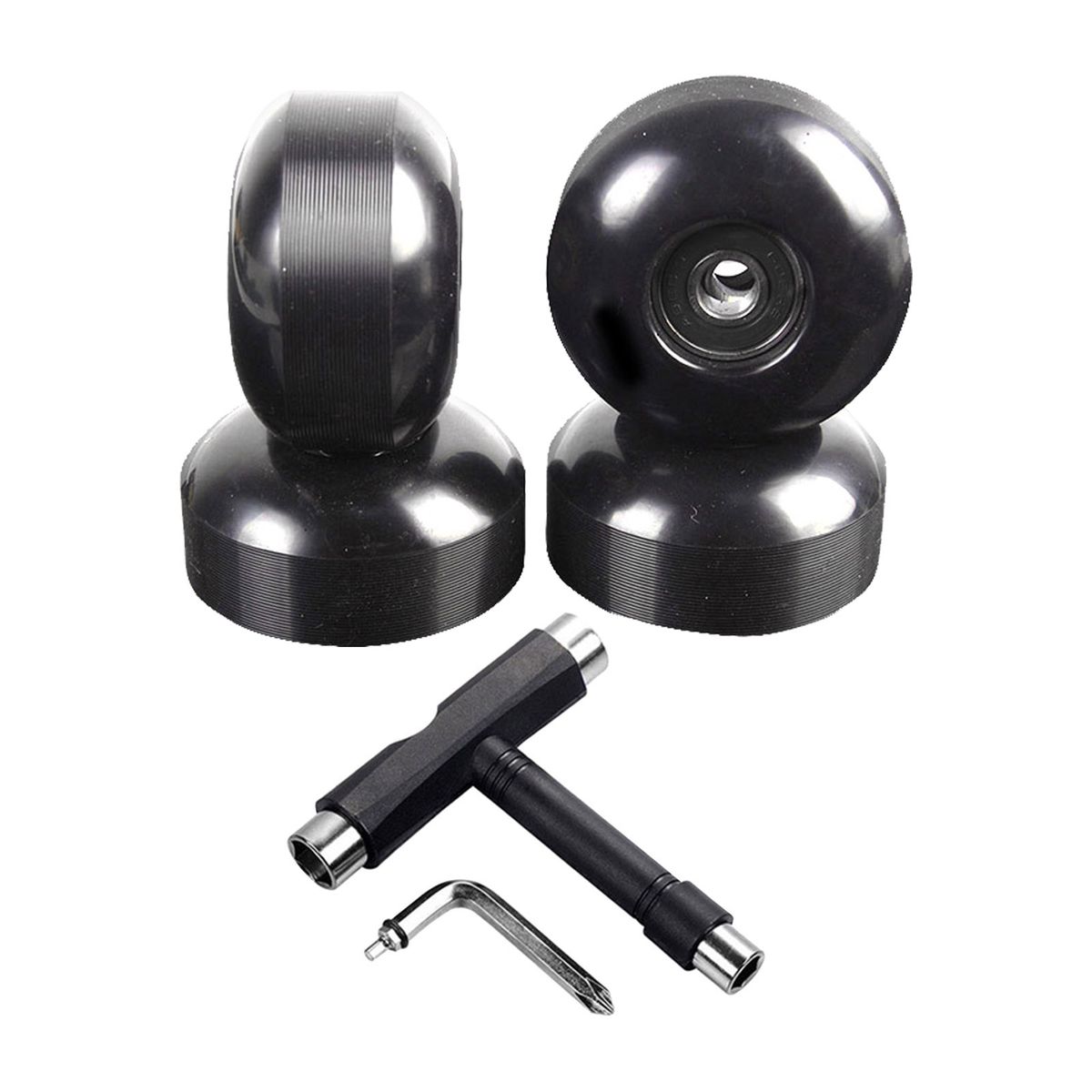 Skateboard Wheels With Bearing Smooth Inline Skates ABEC 9