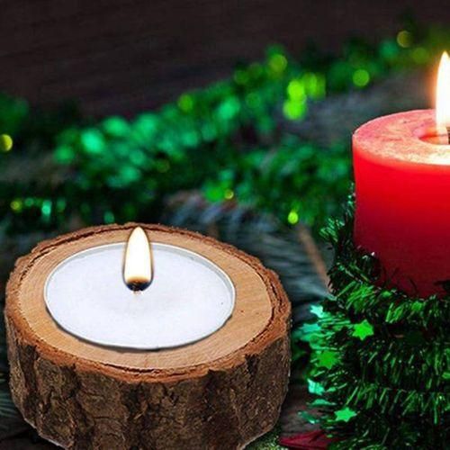 100 Pieces Wood Heart Shap Blank Wooden Tags With Holes.