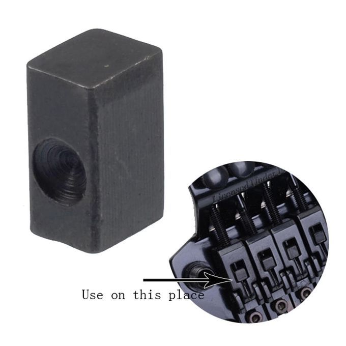 12pcs/set Guitar Tremolo Bridge String  Block For Electric Guitar