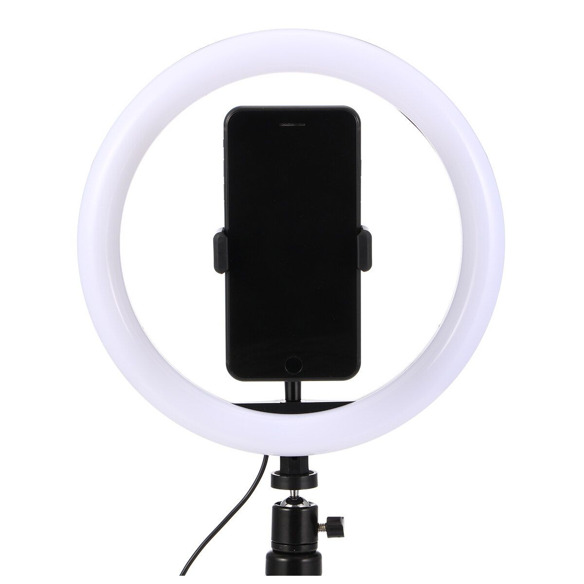 10inch LED Ring Light Tripod Stand 360° Rotatable Selfie Makeup Phone Holder Photo Bluetooth Ring Light Selfie Makeup Live