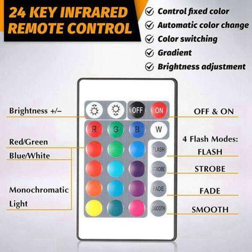 15 Sets 3D Night LED Light Lamp Base 16 Colors