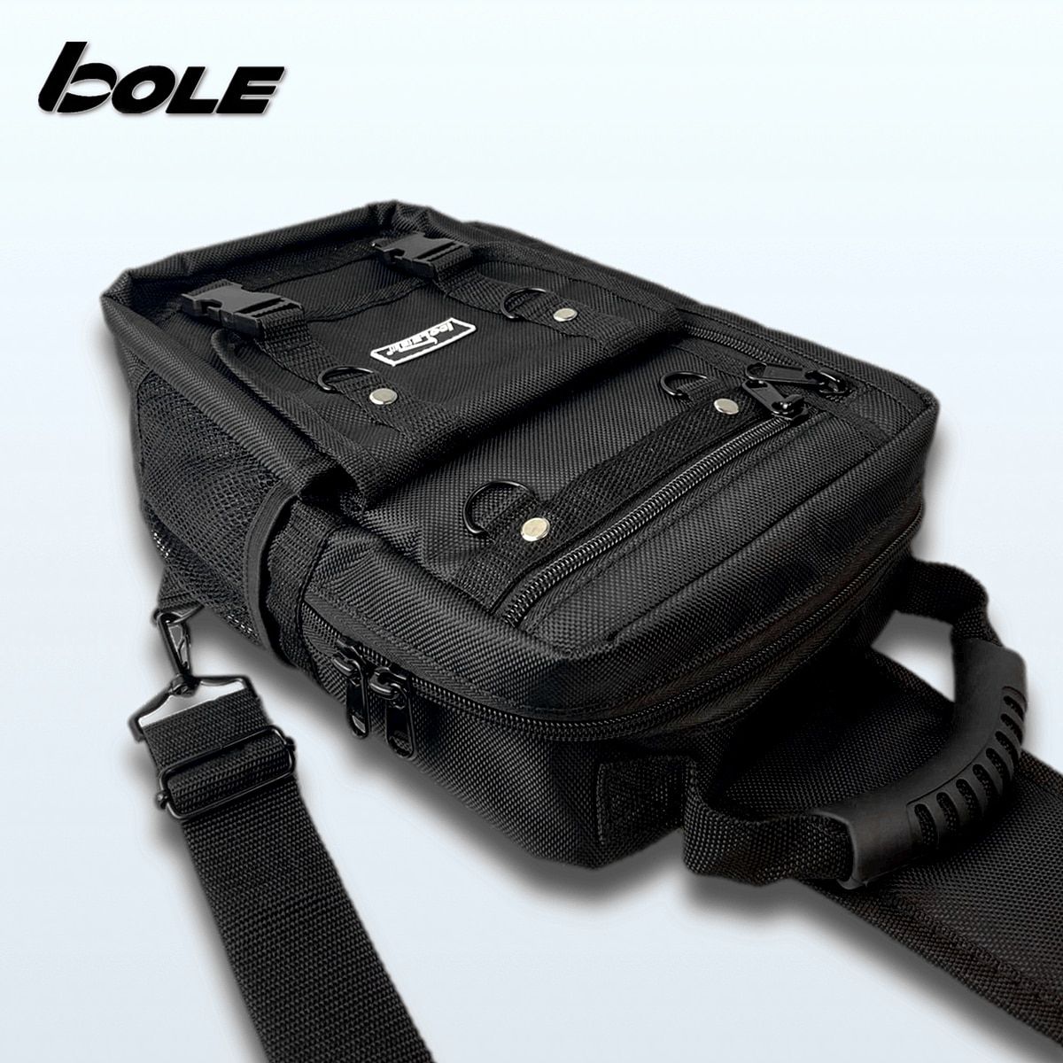 Chest Hang Tool Bag Single Shoulder Bag 1680D Oxford Cloth Backpack Multi-Functional Hard Man Style Preferred Satchel