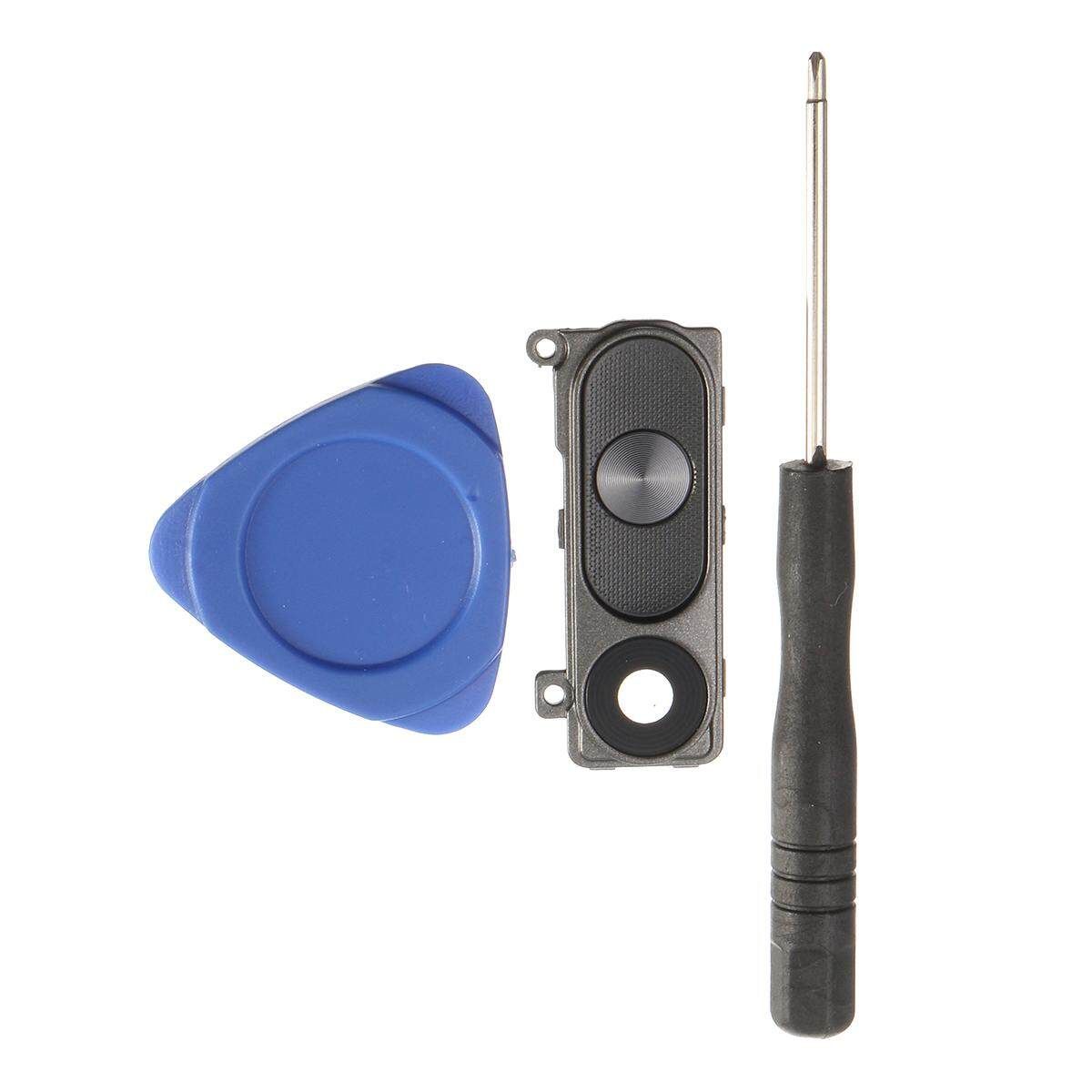3- Rear Camera Lens Cover + Tools For LG G3 D850 D855 D851 VS985 LS990 Grey