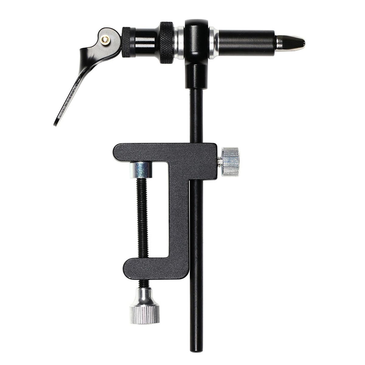 Fly Tying Tools Combo Kit Fly Tying Vise Bobbin Holder Threader Needle Whip Finisher Scissors