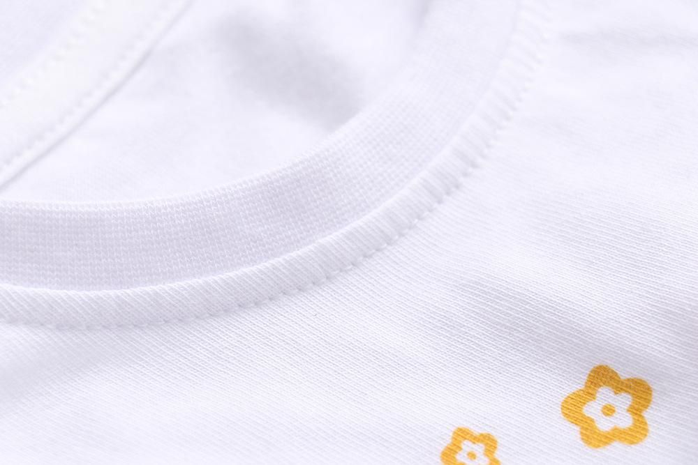Summer Short-Sleeved Cotton Children's T-Shirt Girls' Half-Sleeved Base Clothing