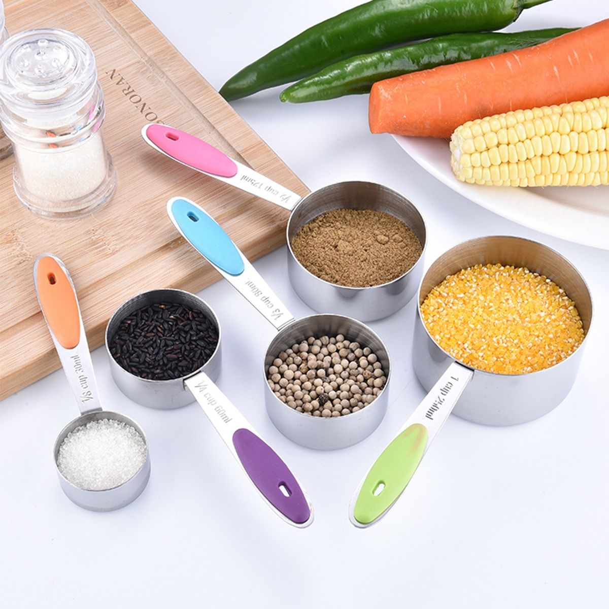 10PCS Measuring Cups And Spoons Set For Dry And Liquid