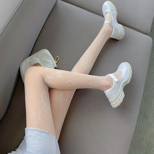 Sexy Tights Woman Fishnet Stockings Mesh Leggings 6115White