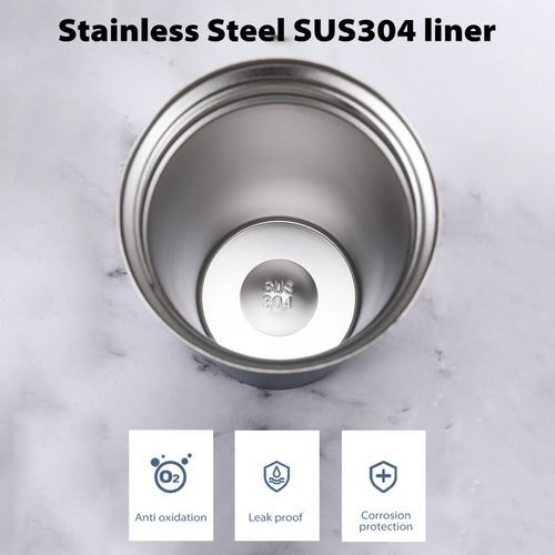 510Ml Coffee Cup Leakproof Insulated Thermal Car Portable