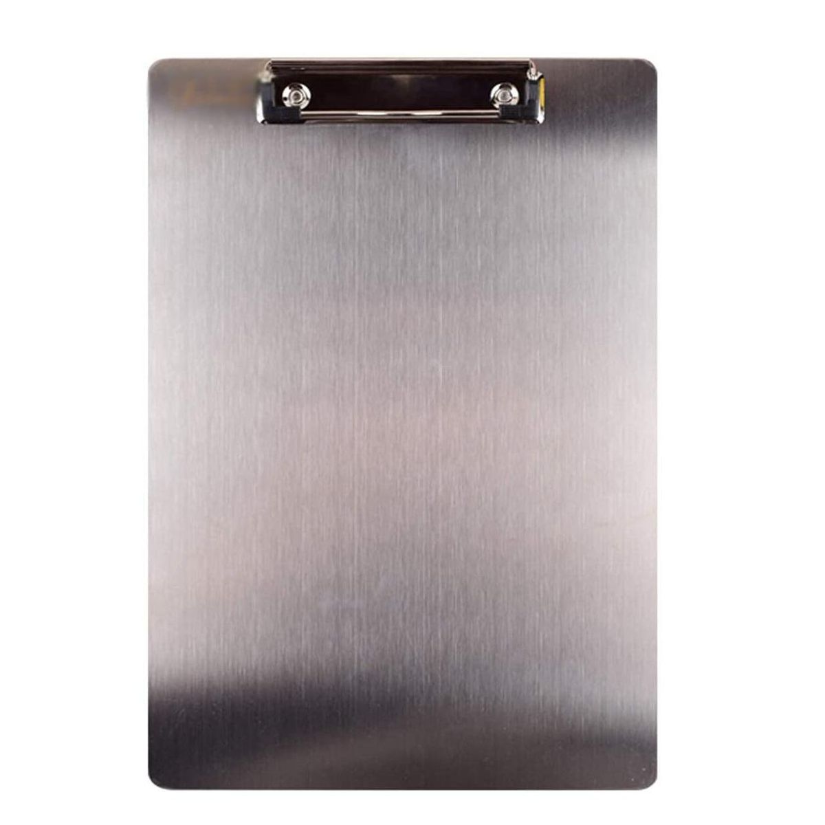 Metal Clipboard Folder A4 Stainless Steel Clip Board Bill