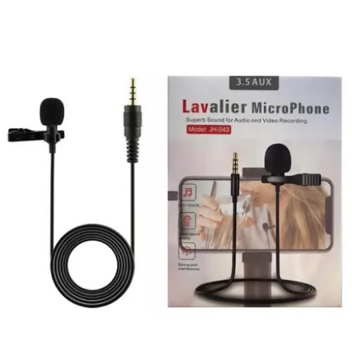 Lavalier Microphone - 3.5 Aux 3.5mm Jack