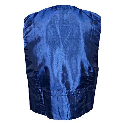 Standout Plain Waistcoat - Blue - MWC-1354