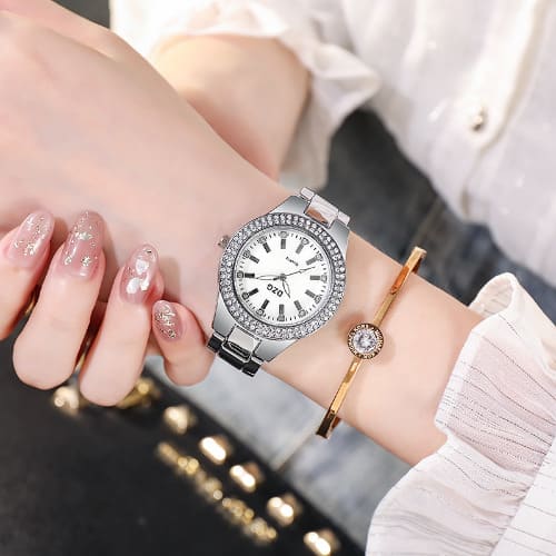 Women's Bracelet Watch - Silver