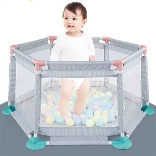 Safety Baby Play Fence - 60 x 24.8 x 14.6 cm