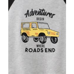 Adventurer Boy Top- Grey