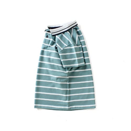 Boys Striped Polo - Multicolor