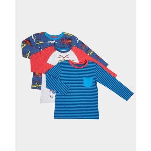 Long Sleeve Tops- 3pcs