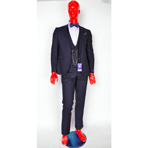 3 Piece Suit - Navy Blue