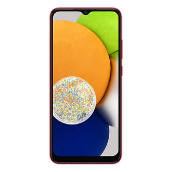 Galaxy A03 - 6.5"HD+ - 64GB ROM - 4GB RAM - 48MP - Dual SIM - 4G LTE - 5000mAh - Red