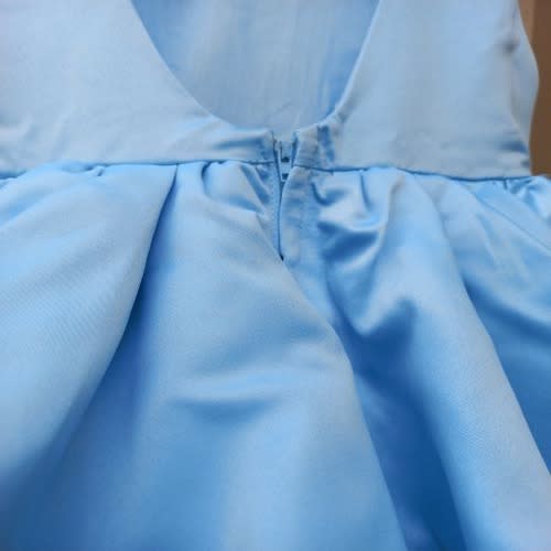Girl' Party Dress - Sky Blue