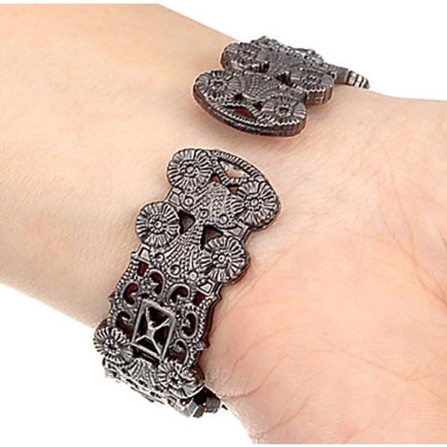 Women's Antique Flower Decorated Watch